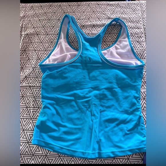 NEW - KABETY Girls plus size Summer Two Piece Boyshort Fashion Tankini Swimsuit - Picture 4 of 7